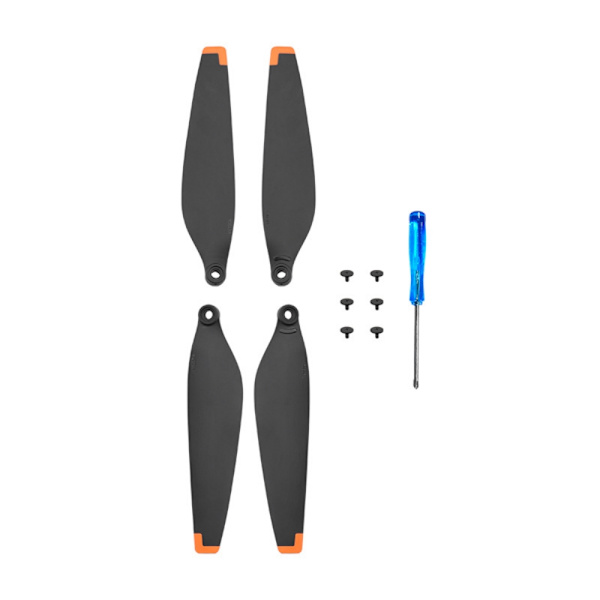 DJI DJI Drone Propeller, 2 par Propeller Reservdel Drone Kompatibel med DJI Mavic Mini 2 (Orange Edge) Cutting och