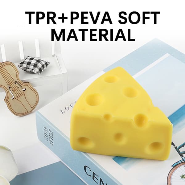 Ost Stressbolde Squishies Fidget Legetøj Til Børn Voksne Sødt Mochi Legetøj Til Mænd Kvinder 1pc
