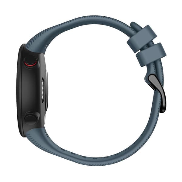 Silikonerem med sort spænde til Garmin Forerunner 45S Dark Blue