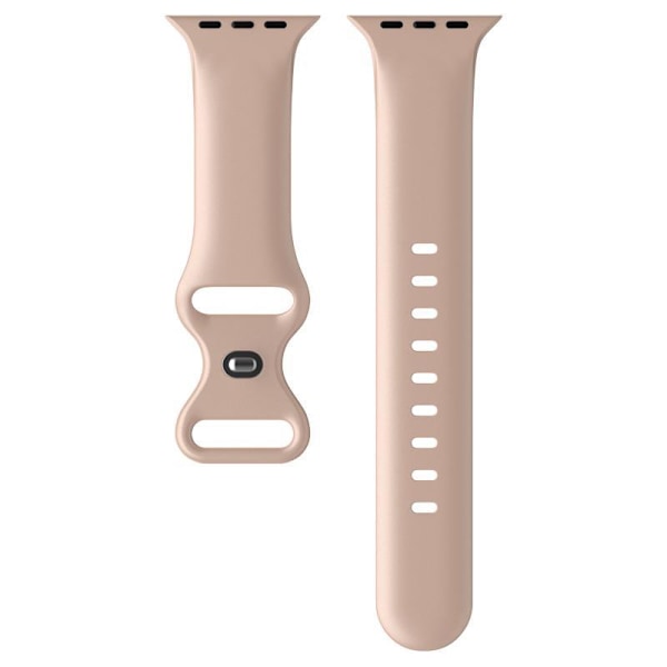 Apple Watch kompatibelt Armband Silikon GULD 38/40/41 mm Gold L