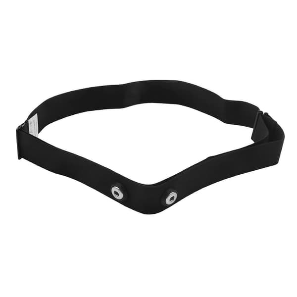 Brystbelte for Polar Wahoo Garmin for trådløs pulsmåler for sport Black