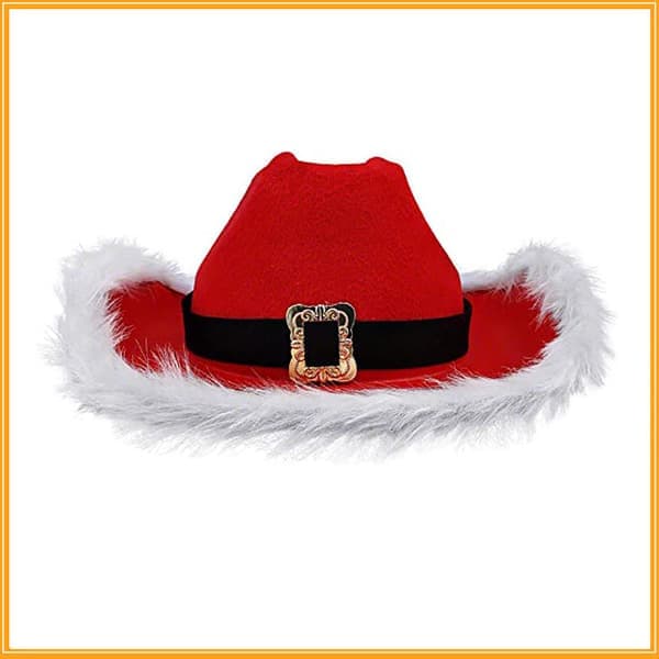 FlashingBlinkyLights Tomte Cowboyhatt utan lampor