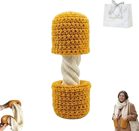 OstesticksskjerfOstesticksskjerfVinterost Snøring Langt Skjerf med HåndlommerMorsom Matelsker Vintergave