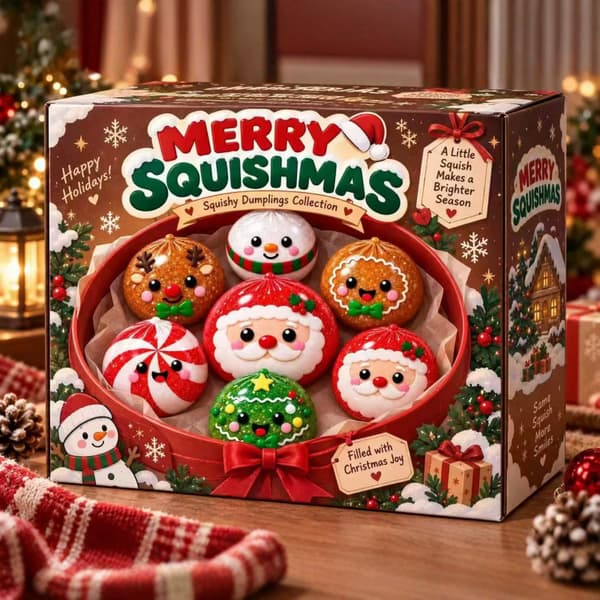 Julklimp Adventskalender – Komplett Set med Klämleksaker