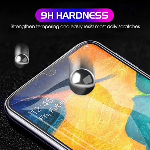 Skärmskydd Samsung A20e/A70/A50/A40/A10/J6 skal Galaxy 2st - Transparent SAMSUNG A50 Transparent SAMSUNG A50