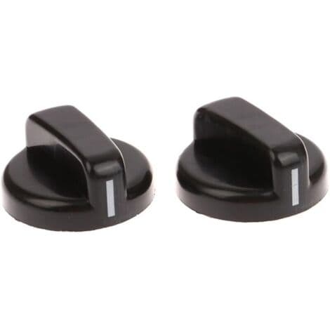 Ahlsen 5PCS 8mm Gas Stove Knobs, Universal Temperature Resistant Knobs for Gas Stove, Gas Hob, Oven