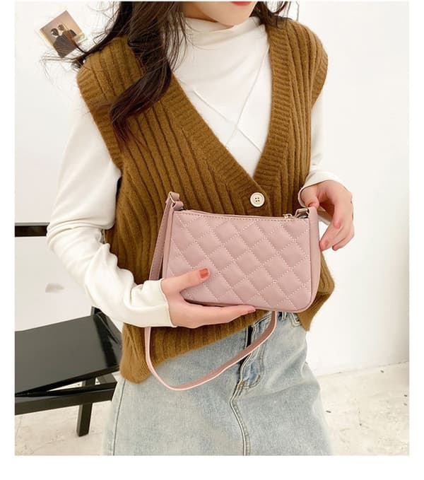 Skuldertaske Crossbody-taske SORT - Perfekt black