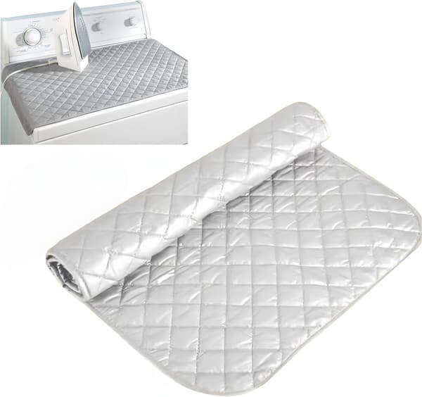 Bærbar strygemåtte - 60×55cm - Stor, ekstra tyk magnetisk strygemåtte