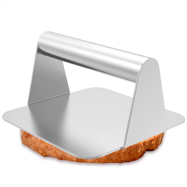 Smash Burger Press til Stegepande Hamburger Press Patty Maker Rustfrit Stål Kødflader Værktøj Burger Smasher til Madlavning Style 1