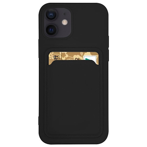 iPhone 11 - FLOVEME Skal med Korthållare Lila Lila
