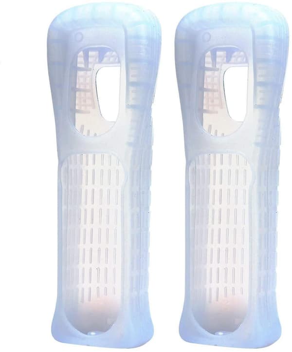 2 st Mjuka Silikonfodral för Nintendo Wii Fjärrkontroll