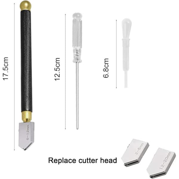 Ammattimainen lasileikkuri, lasityökalu, kynämalli