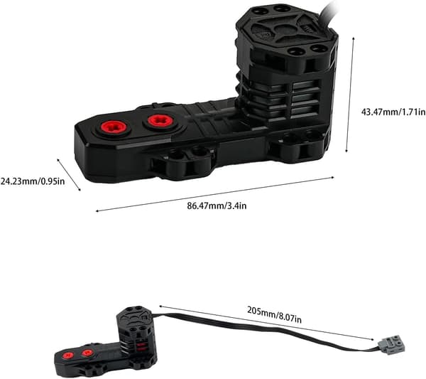 Monster Power Motor, MOC Servo Terrängfordonsmotor 5292 Delar