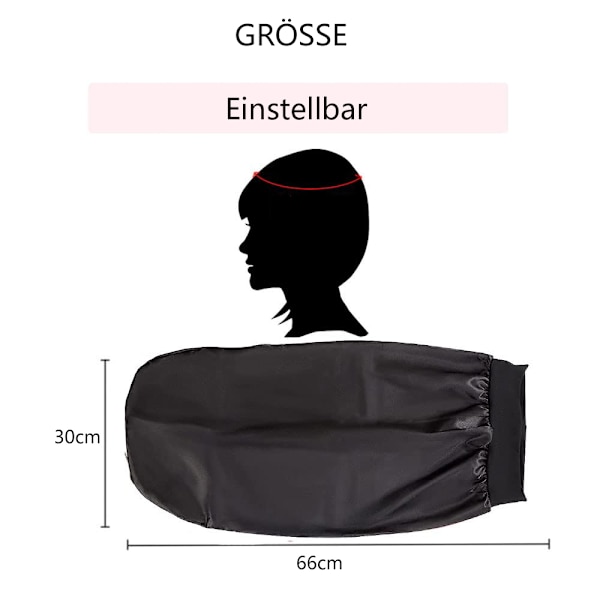 Lång sovmössa för hårvård, kvinnors hårmössor silkeslena flätor sovmössor nattmössa för lockigt hår