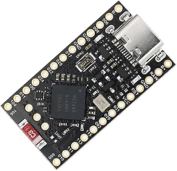 NRF52840 Utviklingskort Kompatibelt Med Nice Nano V2.0 ProMicro Bluetooth Ladeadministrasjon
