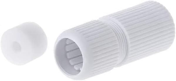 4 Set RJ45 Waterproof Connector Covers for Outdoor IP Camera Ethernet Cable Protection, White