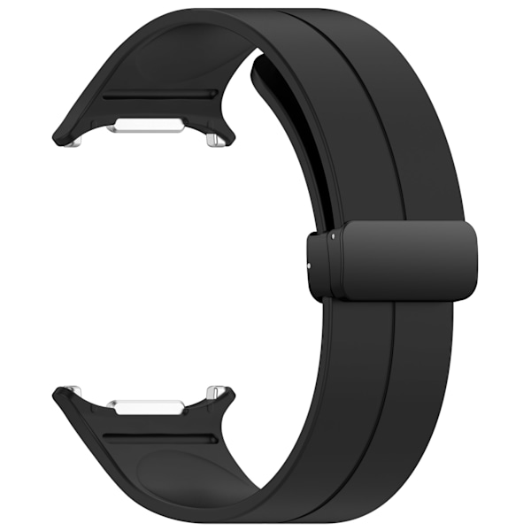 Samsung Watch Ultra Groove Magnetic Folding Spänne Rem 24mm Svart Sort