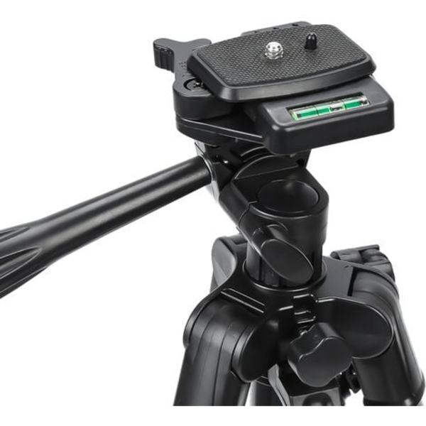 Smartphone Selfie Stick Bluetooth Mobiltelefon Stativ Självutlösare Stativ - Svart