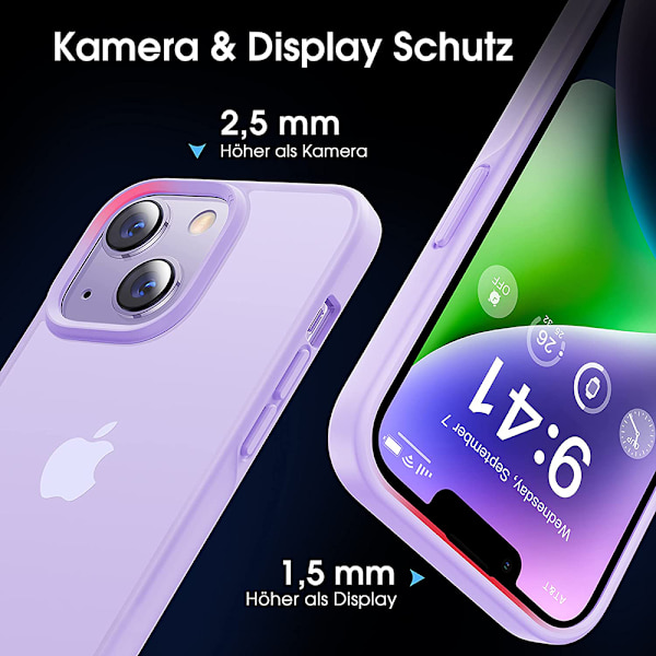 För iPhone 14 Plus Fodral - Lila