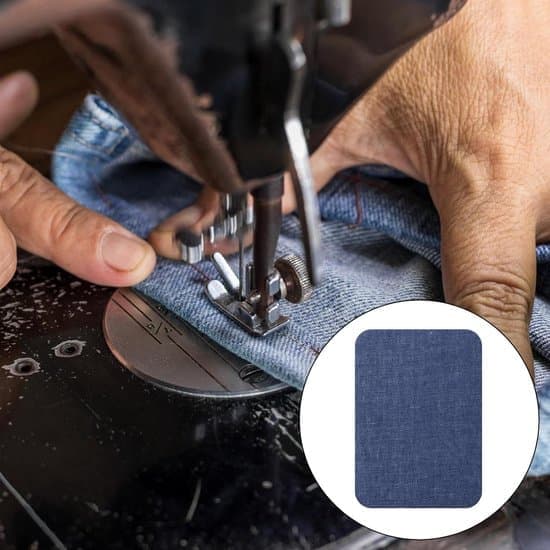 ING Stryklappar - 20 ark - Självhäftande Jeanslappar - Strykbart Reparationstyg