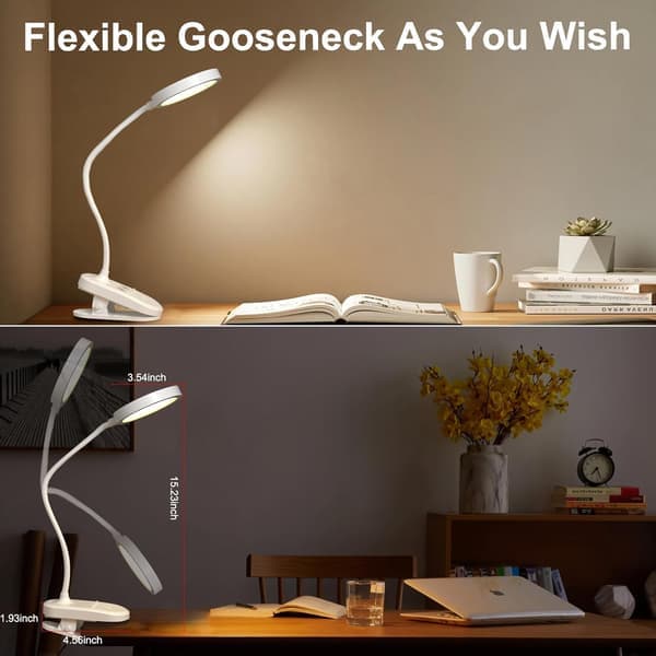 Red Light LED Sleep Aid Lamp 4500K Color Temperature Helps Promote Deep Relaxation.