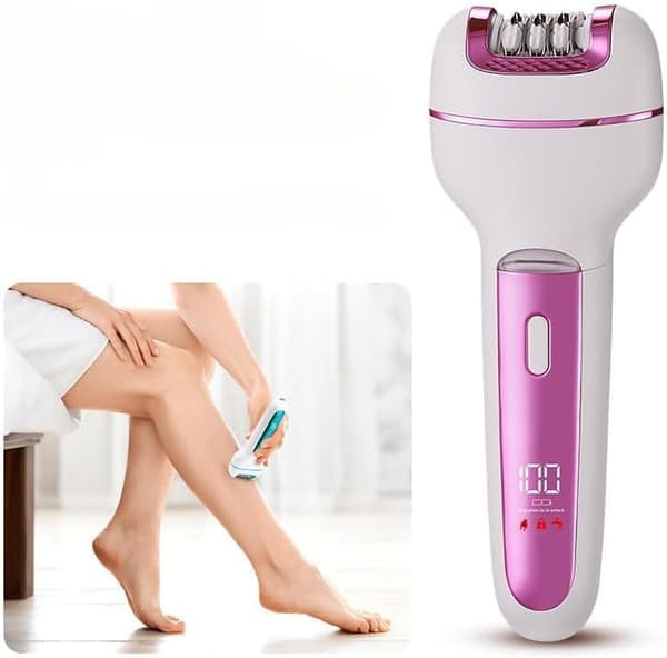 Epiluxe Osmo Original Elektrisk Epilator til Kvinder med Eksfolierende Børste til Armhuler og Arme