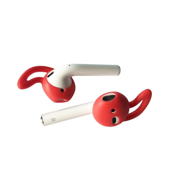 Silikon AirPods - Öronsnäcka Vit Vit