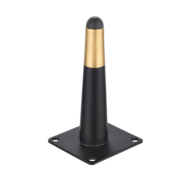 Möbelben, Runda avsmalnande möbelfötter, Metallfot för soffa skåp skåp bar säng bord stol soffa byrå skrivbord hem DIY-projekt (15 cm