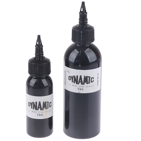 30/60/90/120 ml svart set Pigmentflaska Permanent Makeup 60ML 60ML 60ML