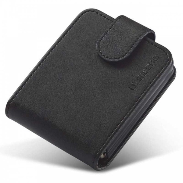 LC.IMEEKE Plånboksfodral Samsung Z Flip 4 Svart