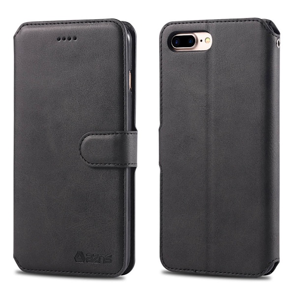 Effektfullt Plånboksfodral (AZNS) - iPhone 8 Plus Grå Grå