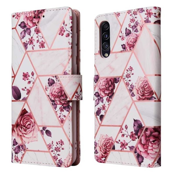 Samsung A50 Trendigt Plånboksfodral Sparkle 4-FACK Rosa