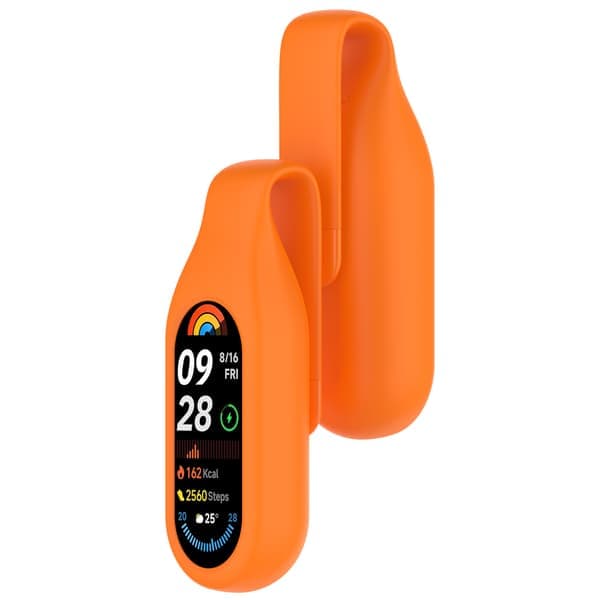 Xiaomi Mi Band 10, 9 og 8 Dedikert Sikkerhetsklipsstativ (Blå)