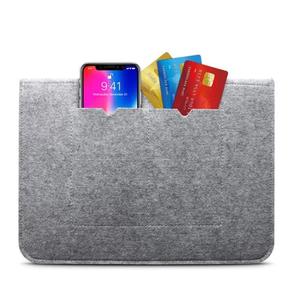 Laptop sleeve i filtmateriale 17 \"