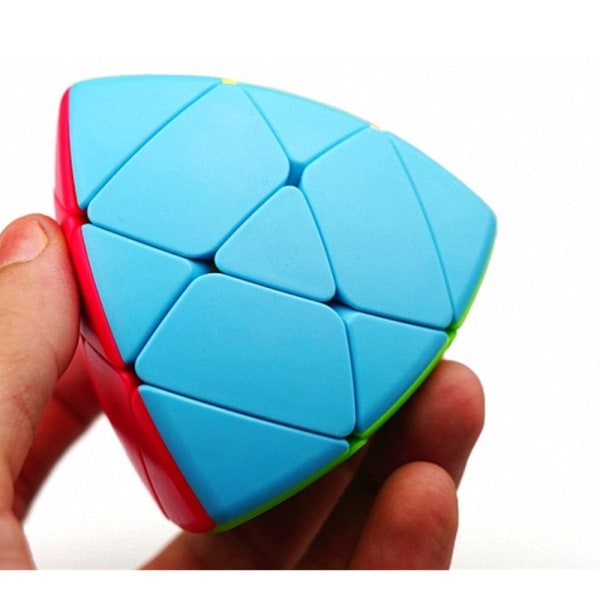 Speed ​​Pyramid Magic Rubik Cube 3x3-pussel Pedagogiska specialleksaker Utveckla hjärnan och logik tänkande förmåga Teaser leksak