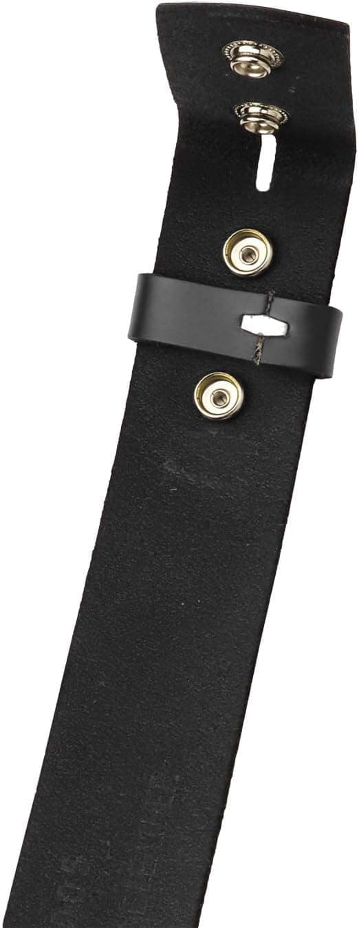 Belte Uten Spenne For Menn Og Kvinner - Ekte Lær - Bredde 3,8 Cm Utskiftbar Spenne - Avtakbart - Utskiftbart