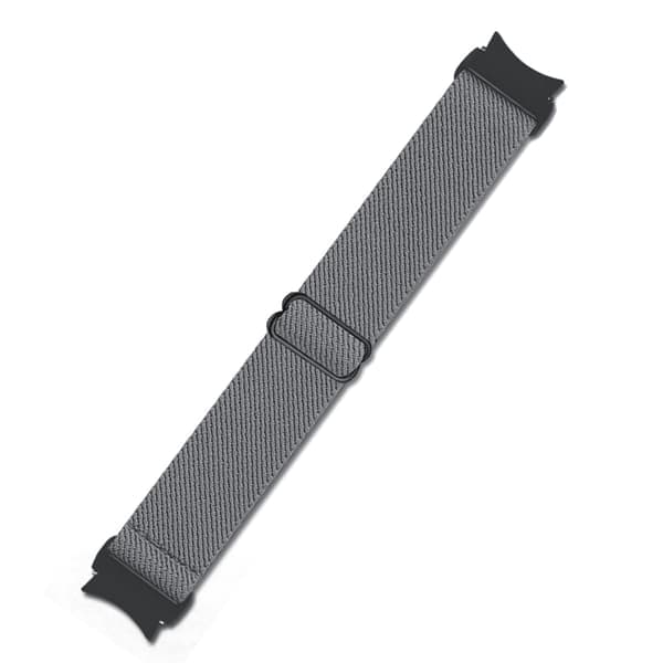 Samsung Galaxy Watch 6-armband med justerbart spänne, mörkgrå