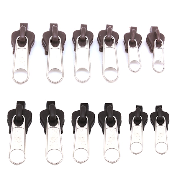 6st Instant Zipper Universal Instant Fix Zipper Repair Coffee Coffee