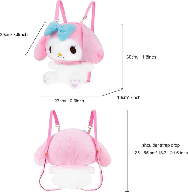 Kawaii Kaniini Pehmoreppu My Melody Söpö