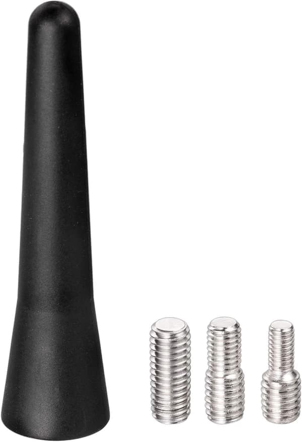 Bil FM Dab Antenne Bilradioantenne 6,5 cm Mini Kort Bilantenne med Kraftig FM/AM/Dab