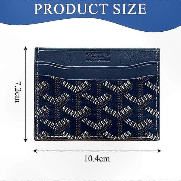 Compact Genuine Leather Card Holder for Everyday Use with Stylish Design