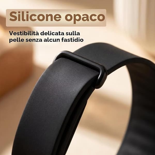 Urrem til Google Fitbit Air, Silikone Sportsrem Sort