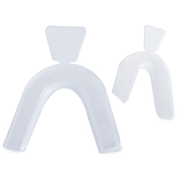 Formbar tandskena 2-pack – mot bruxism och för tandblekning hemma