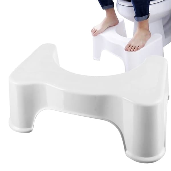 Toalettkrakk - Bred Squatty Potty - Hvit