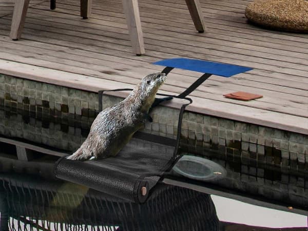 2 stk. Dyreredningsrampe Flydende Dyreredder til Pool