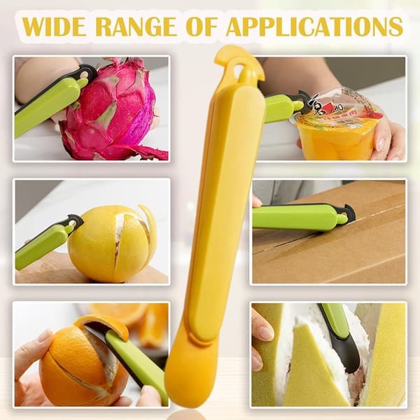 2-pack Orange and Citrus Peelers, Easy-to-Use Lemon and Grapefruit Peelers, Kitchen Utensils.