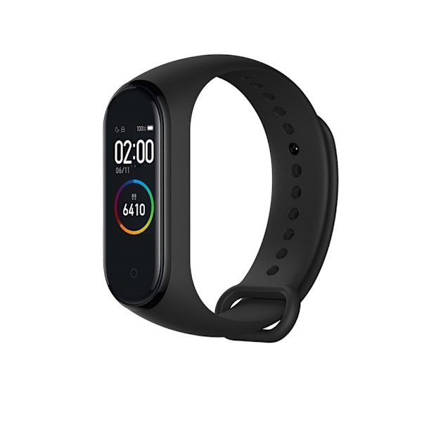 INF Xiaomi Mi Band 3/4 klockarmband silikon svart