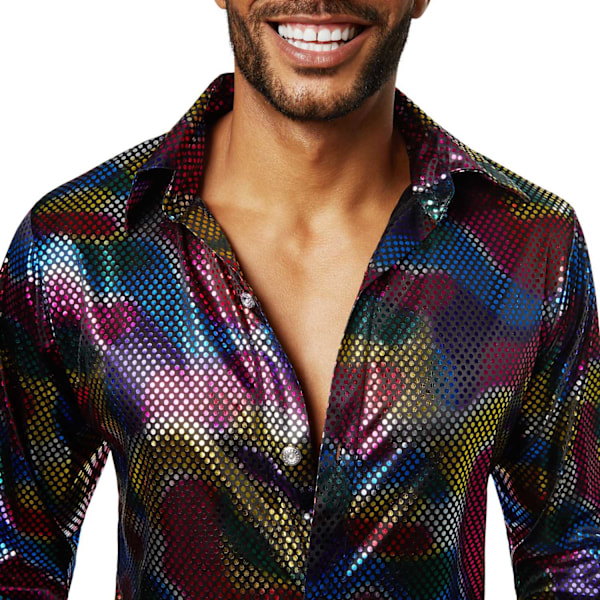 tectake Disco King MultiColor L MultiColor L