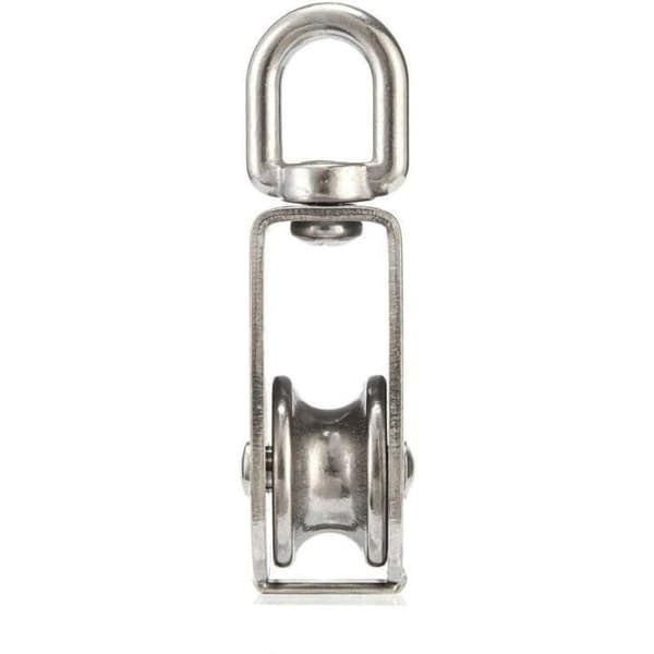 Enkelt remskive M25 - XVX - Rustfrit stål - Bæreevne 150 kg - Rustfri - Holdbar