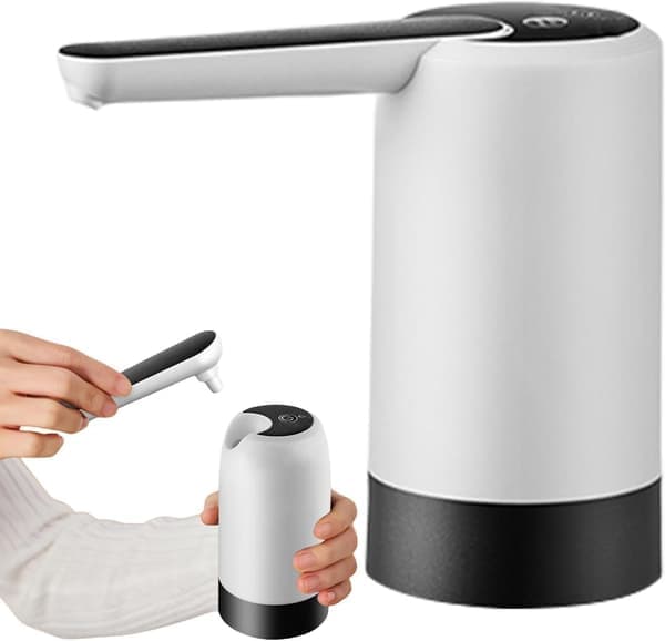 Elektrisk vattenpump dispenser bärbar hushållsflaskvattenpump